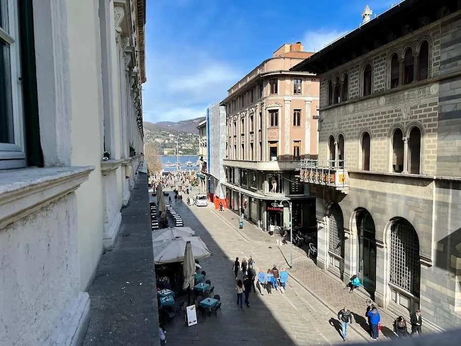 Esclusivo 130Mq Fronte Duomo E Lago E Terrazza Como Apartamento